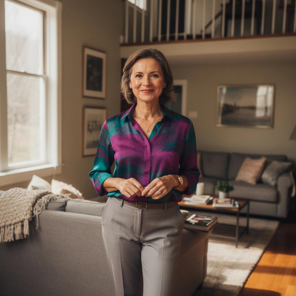 Семья, наслаждающаяся временем на веранде дуплекса.